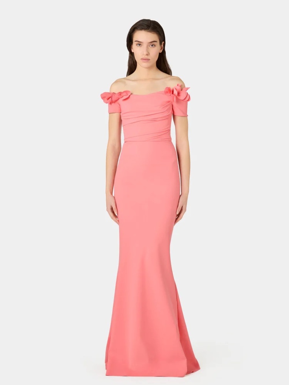 NWT Chiara Boni La Petite Robe Yiana Gown in Marigold - 42/ US 6/ M